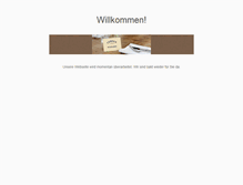 Tablet Screenshot of gasthaus-cervus.de